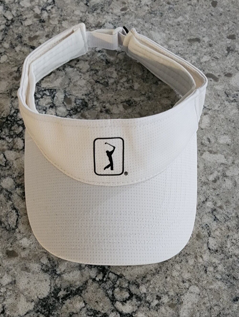 PGA Tour White Fairway Mesh Women's Golf Visor Hat Cap. Airflux Stay Cool.